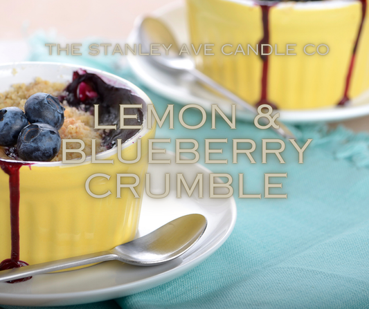 Lemon & Blueberry Crumble